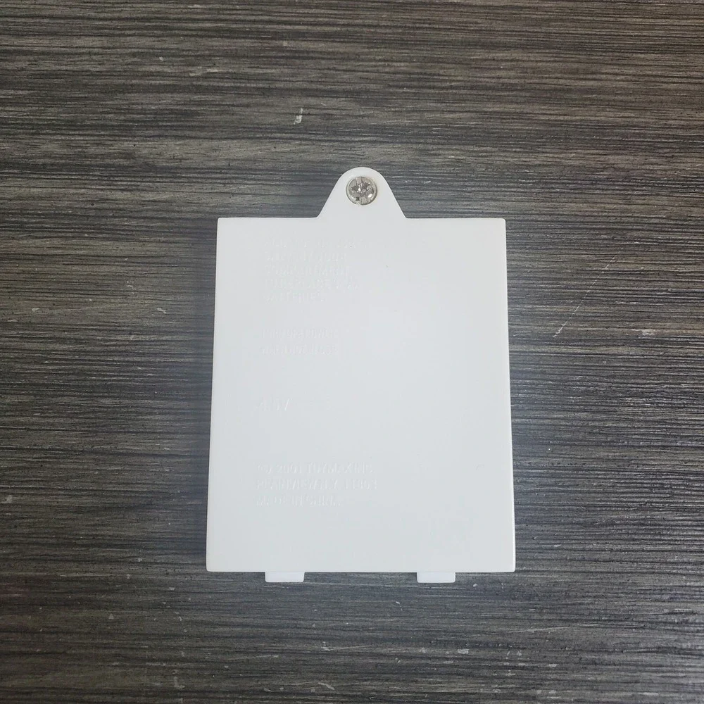2001 Pizzazzy Jazzy Popples Battery Compartment Replacement Cover Only -‎ White